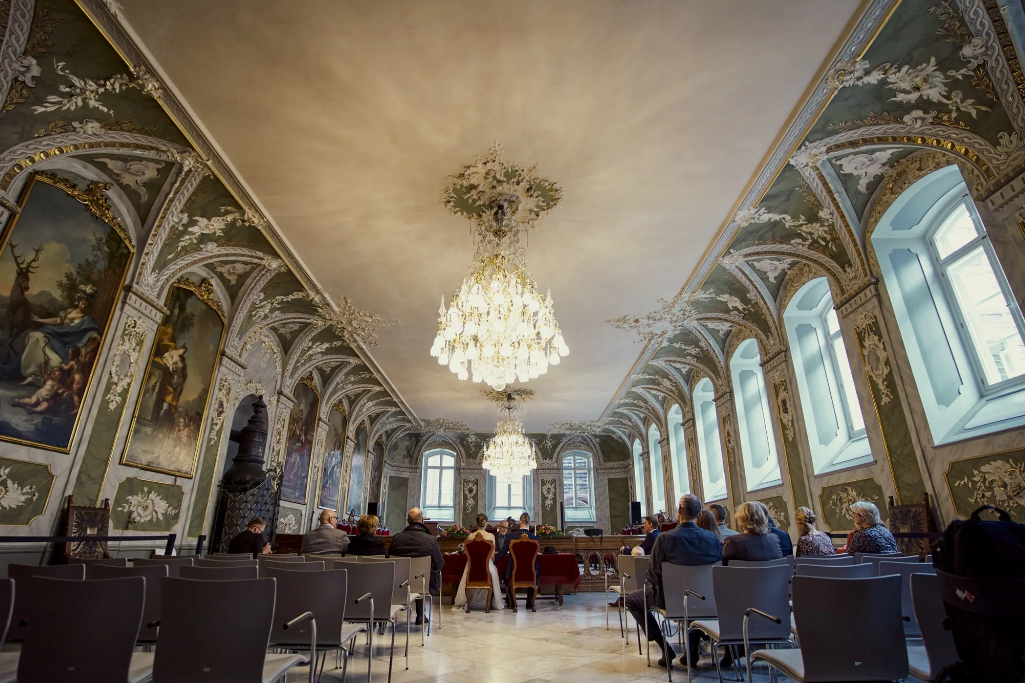 Eine standesamtliche Trauung mitten in der Lübecker Altstadt