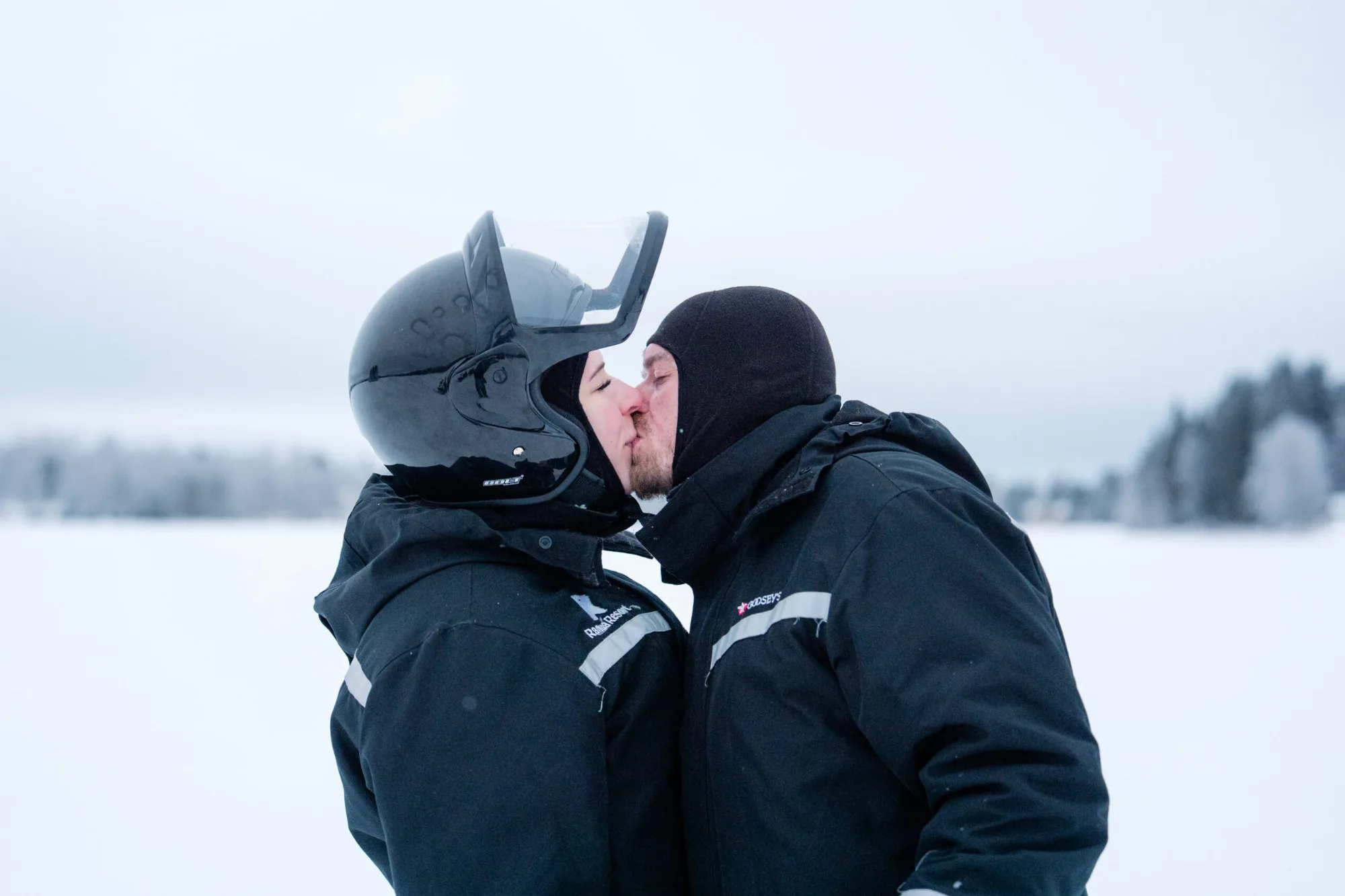 Flittern am Polarkreis mit -25°C