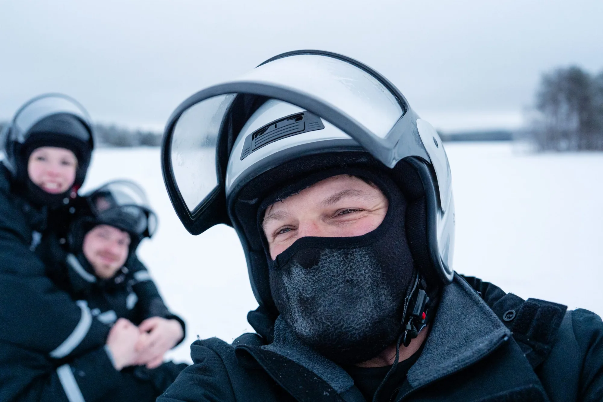 Flittern am Polarkreis mit -25°C