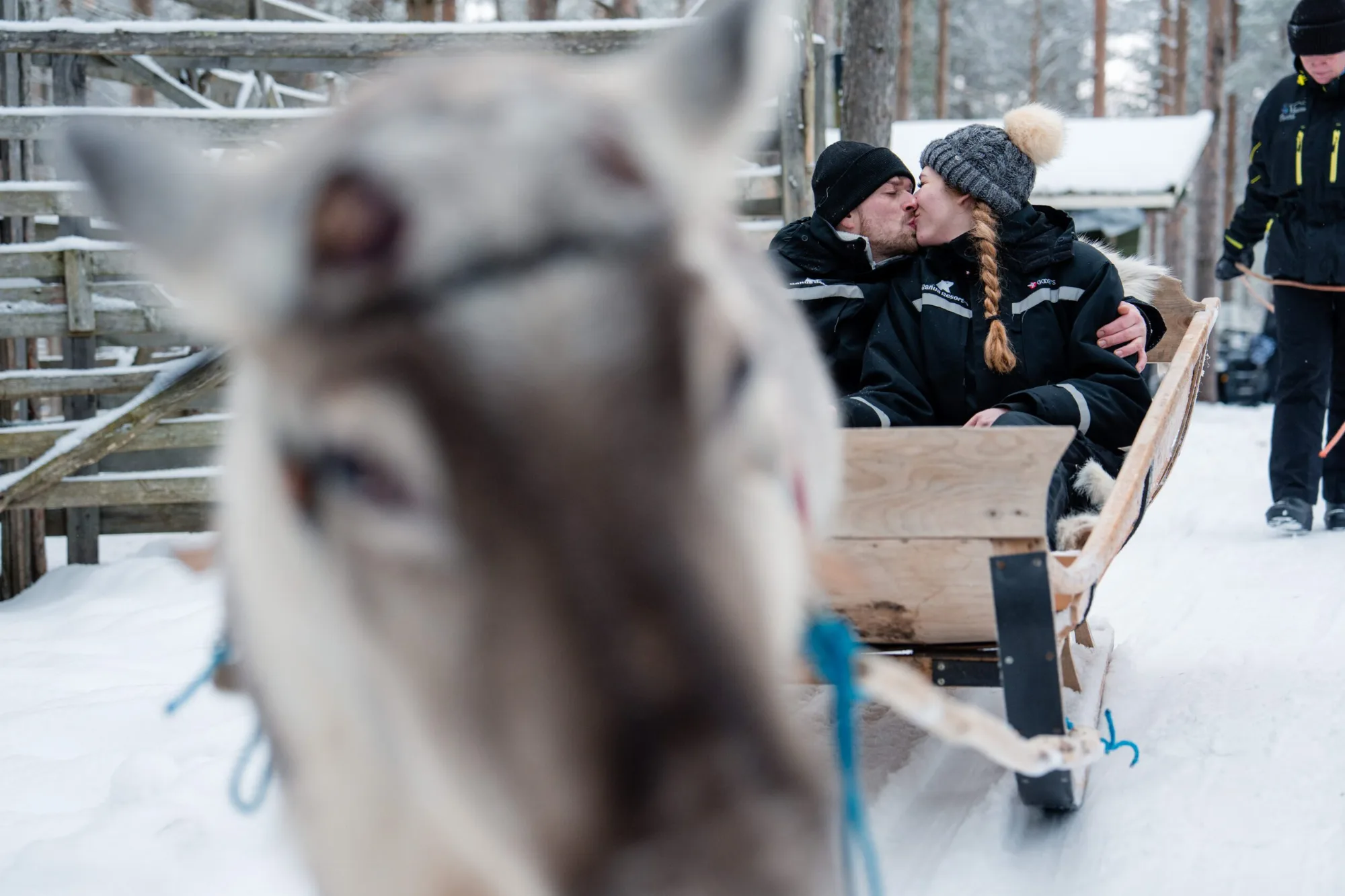 Flittern am Polarkreis mit -25°C