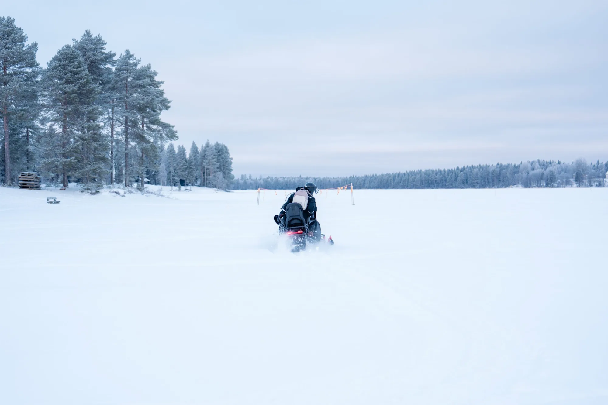 Flittern am Polarkreis mit -25°C