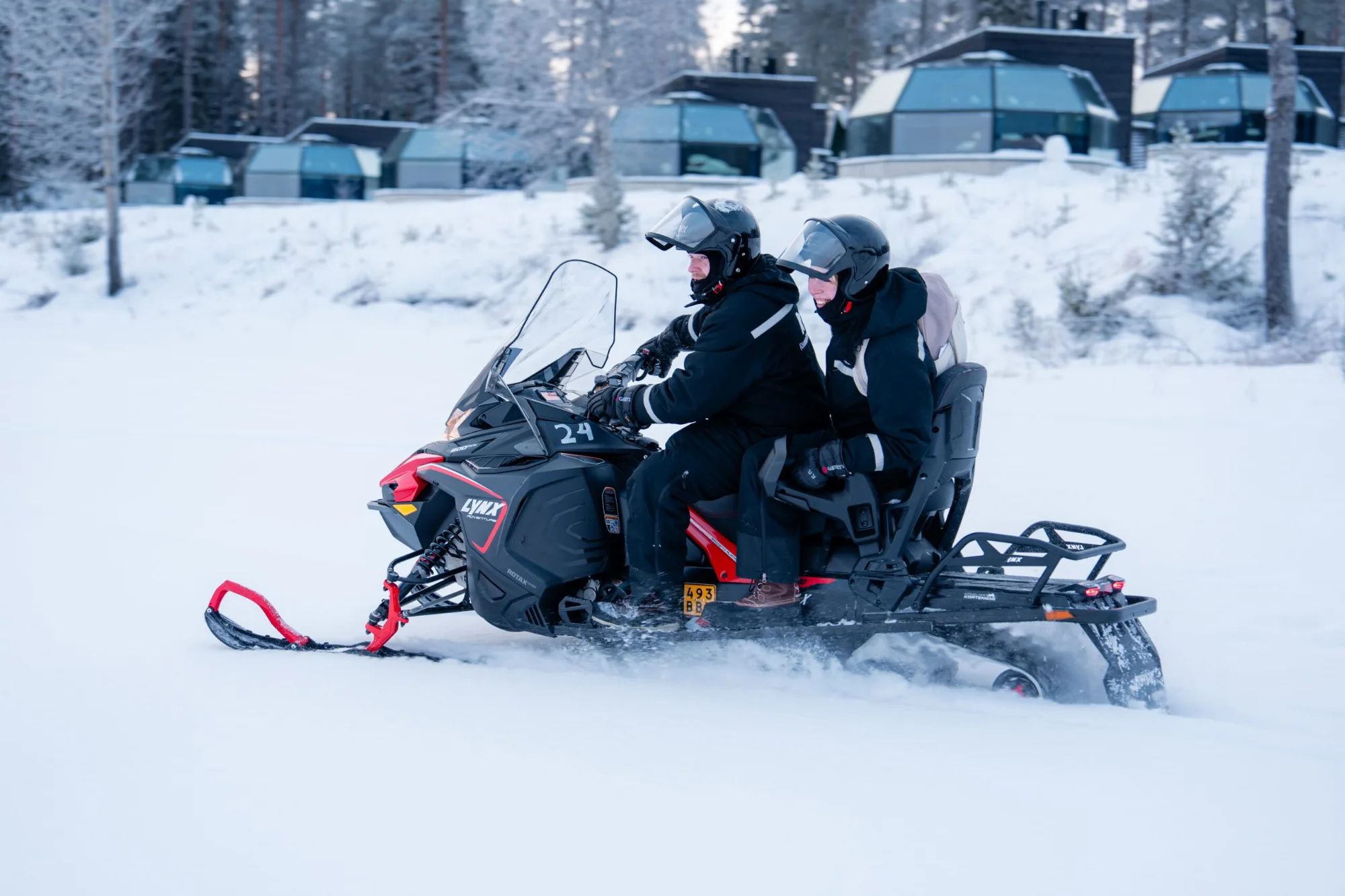 Flittern am Polarkreis mit -25°C