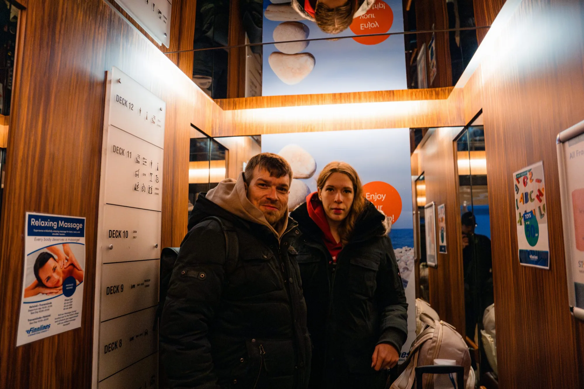 Flittern am Polarkreis mit -25°C