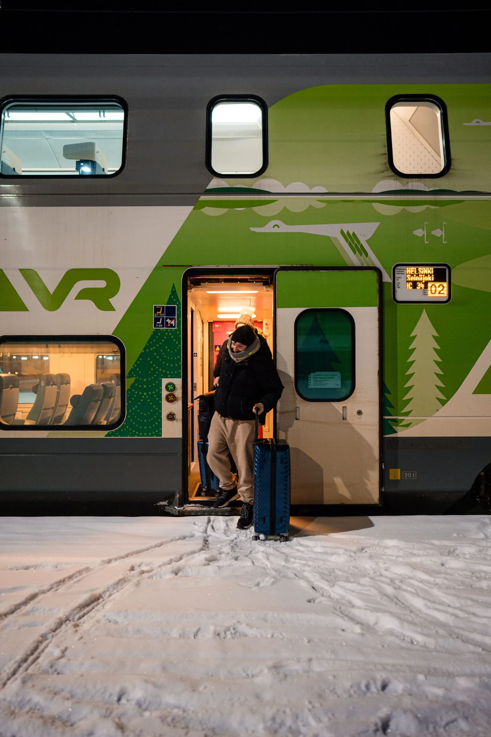 Flittern am Polarkreis mit -25°C