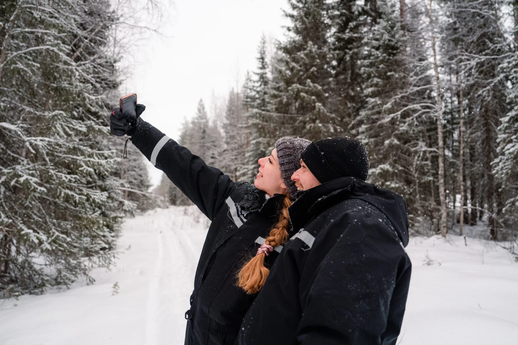 Flittern am Polarkreis mit -25°C