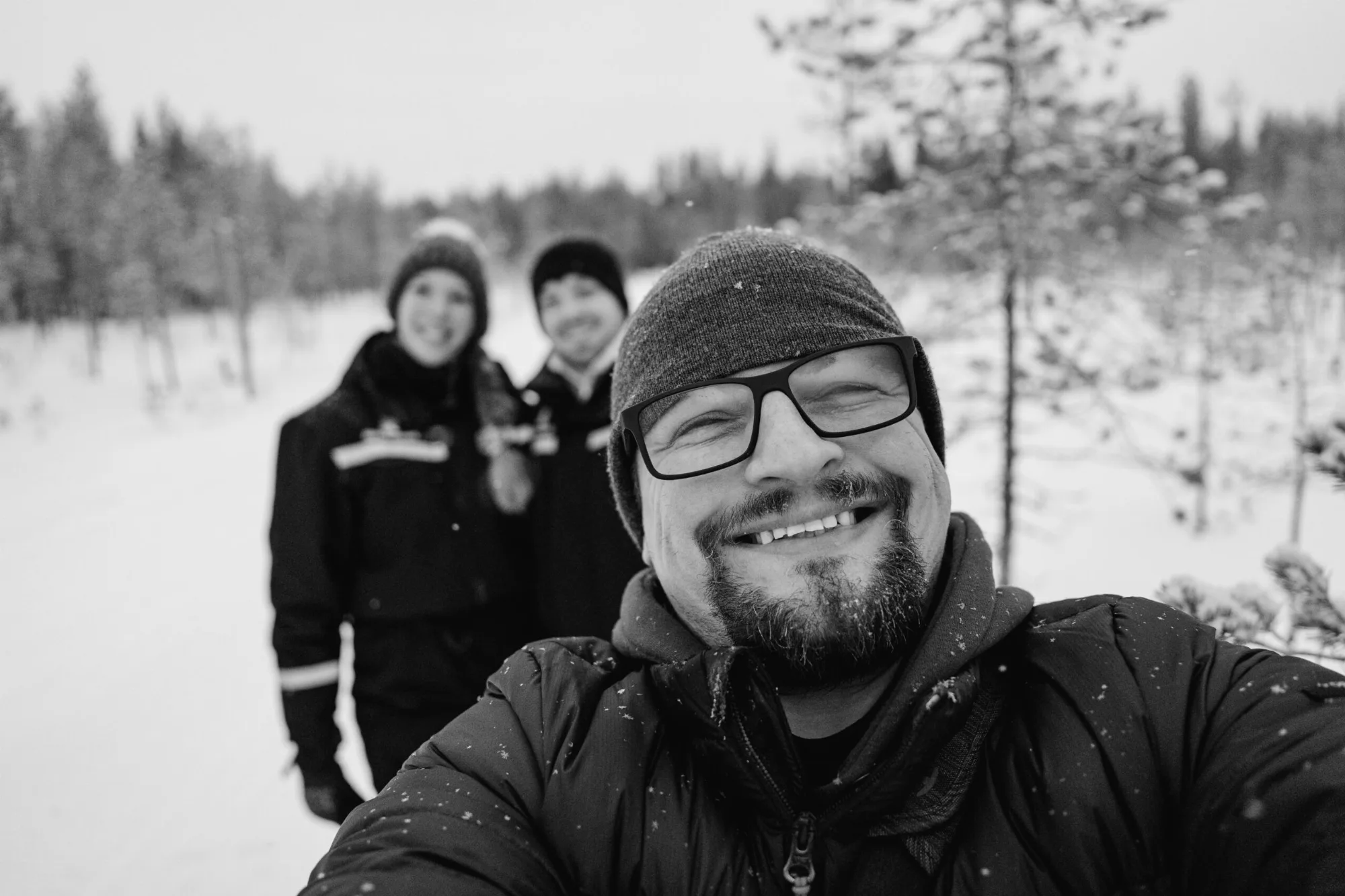 Flittern am Polarkreis mit -25°C