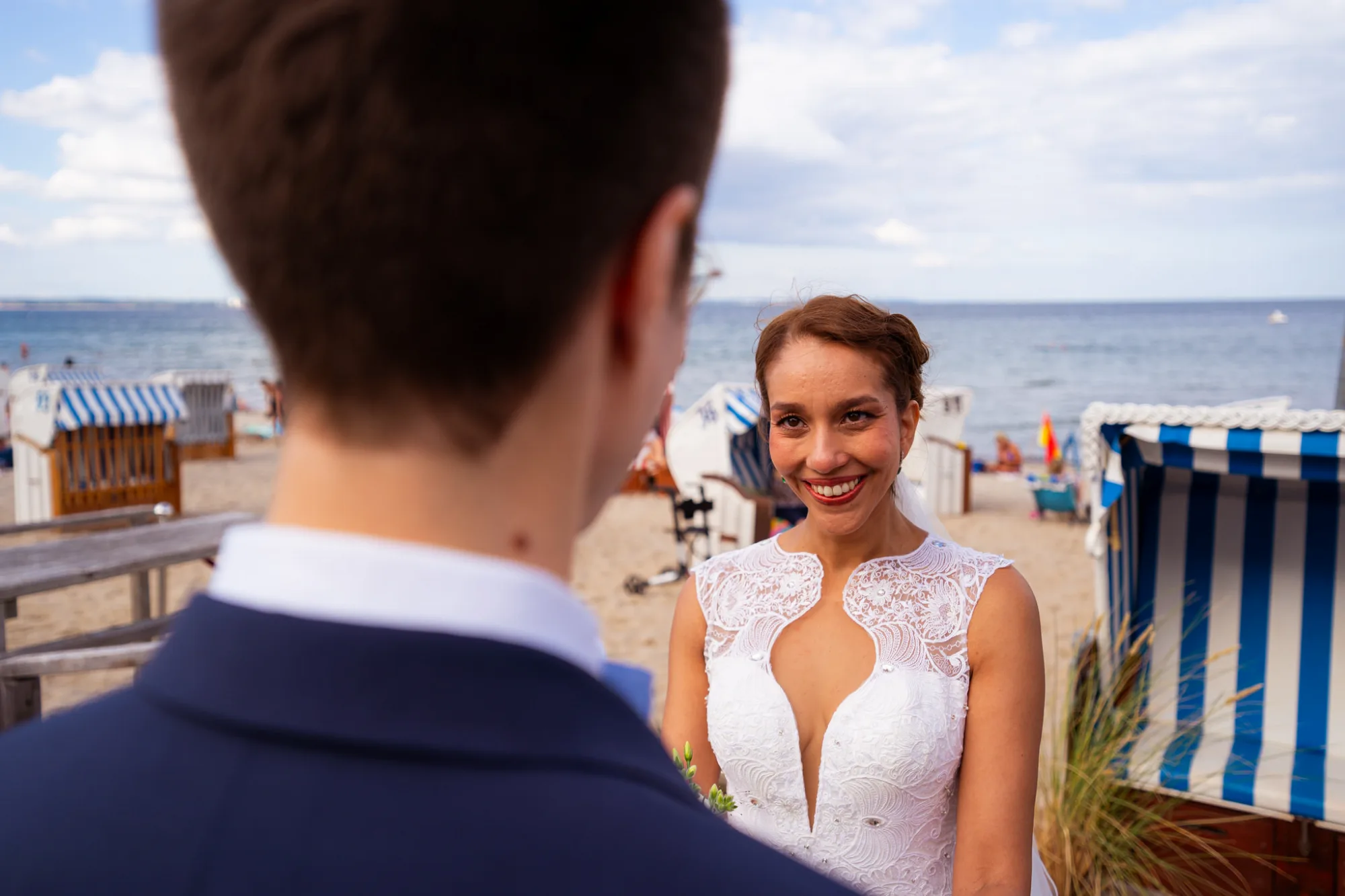 Eine wundervolle Strandhochzeit in Timmendorf