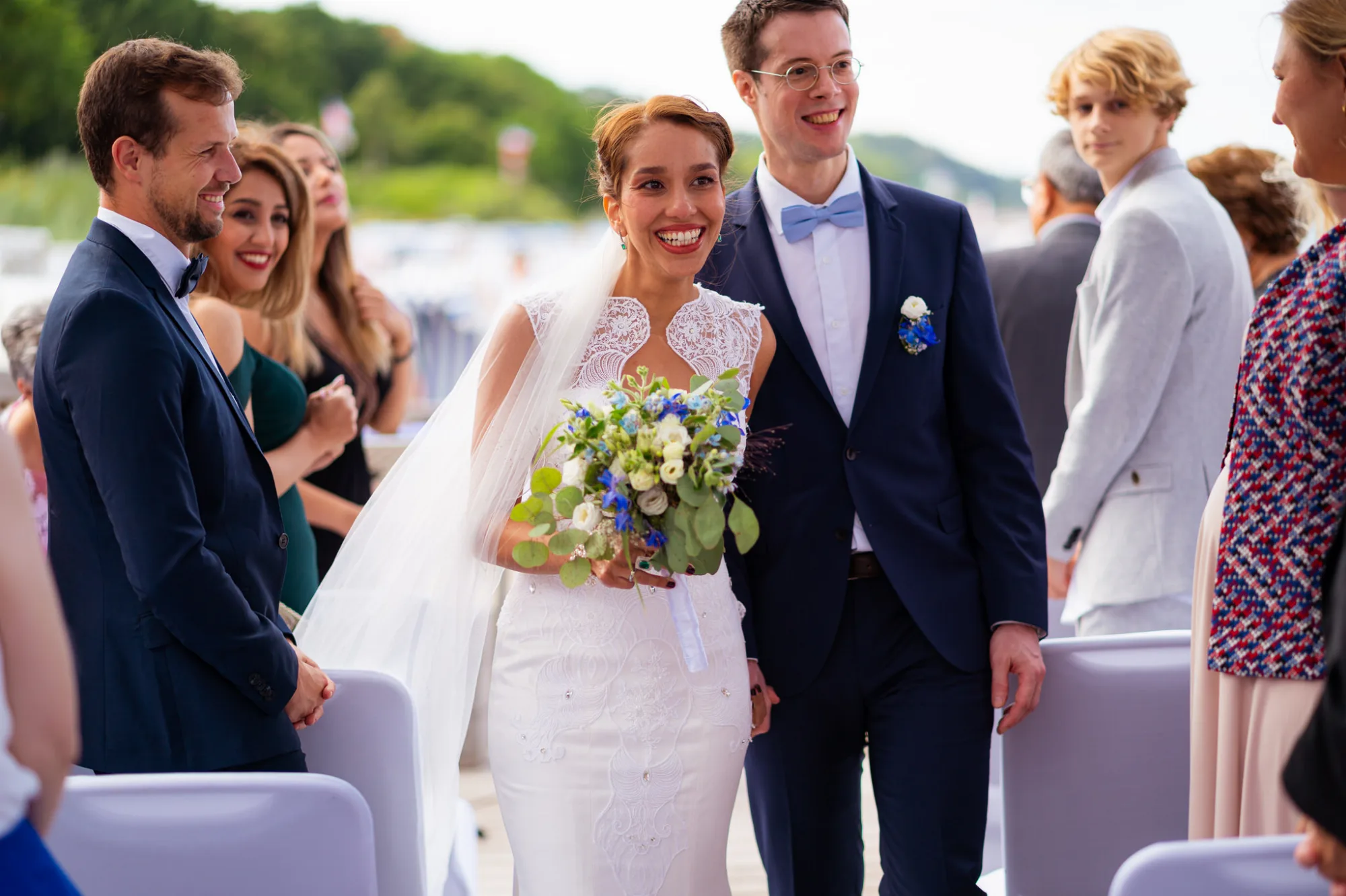 Eine wundervolle Strandhochzeit in Timmendorf