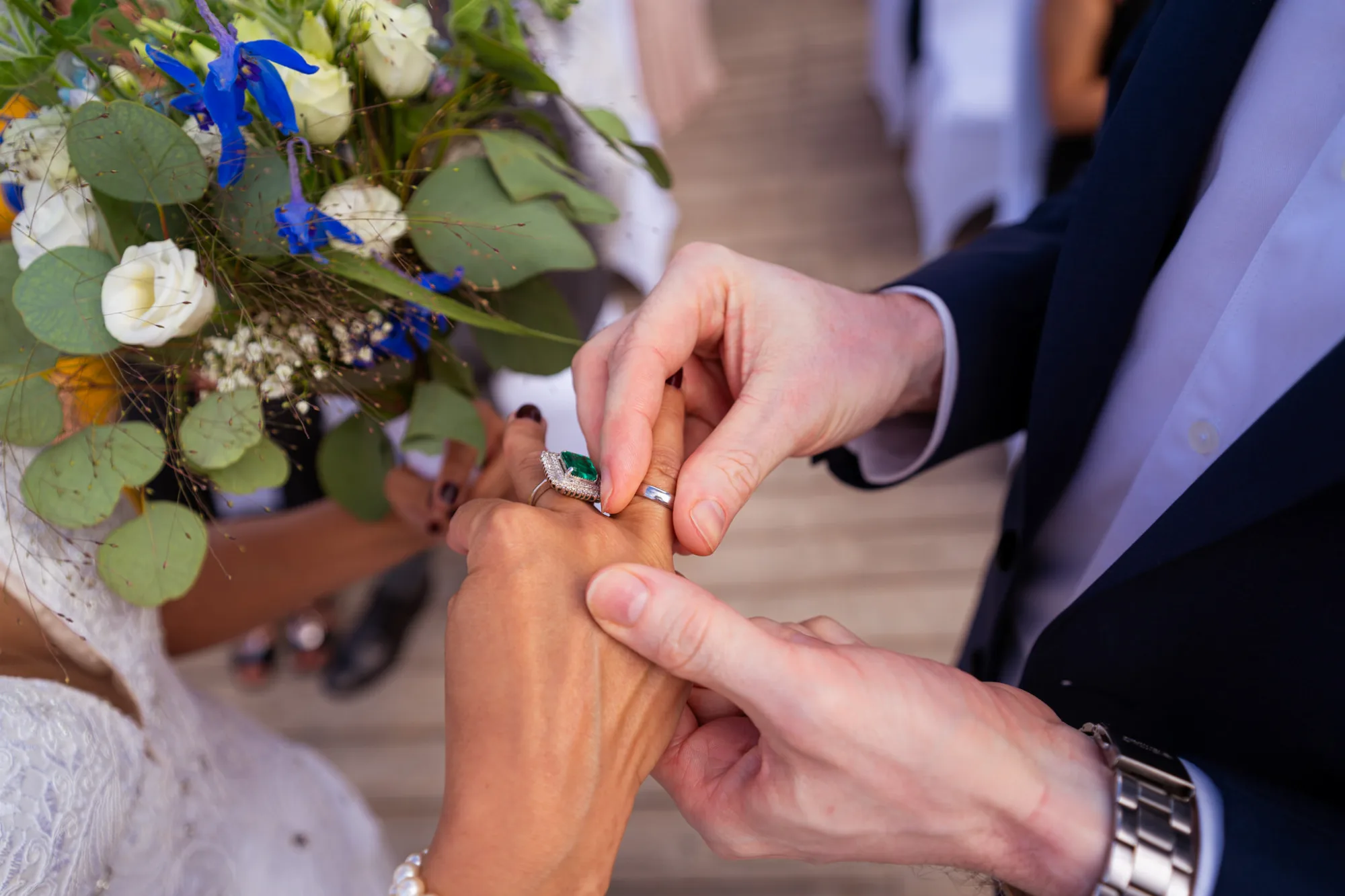 Eine wundervolle Strandhochzeit in Timmendorf